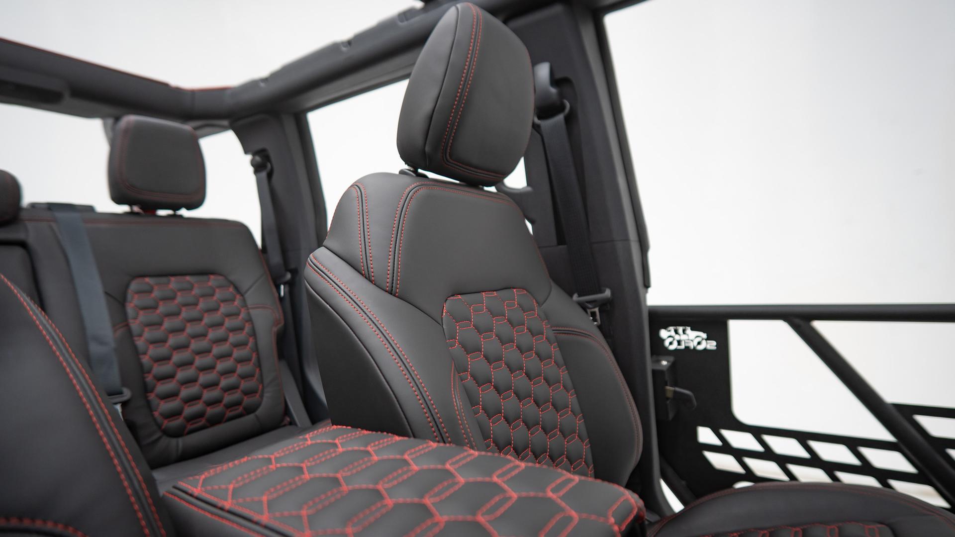 2025 FORD BRONCO in Red, photo 48 of 59