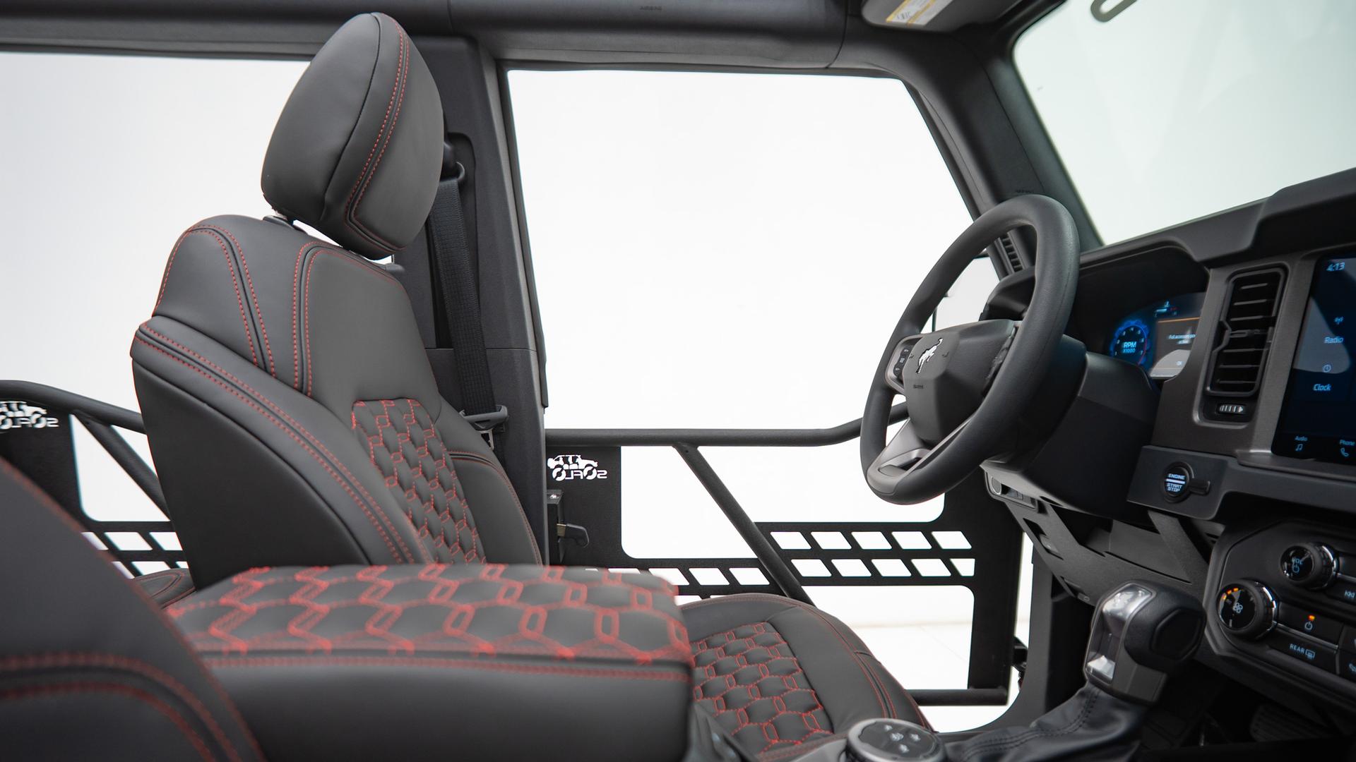 2025 FORD BRONCO in Red, photo 51 of 59