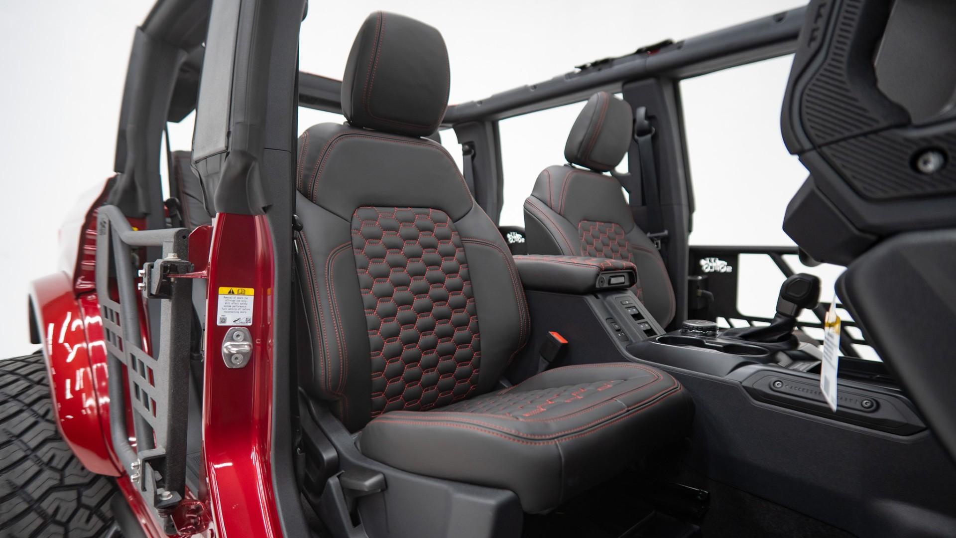 2025 FORD BRONCO in Red, photo 46 of 59