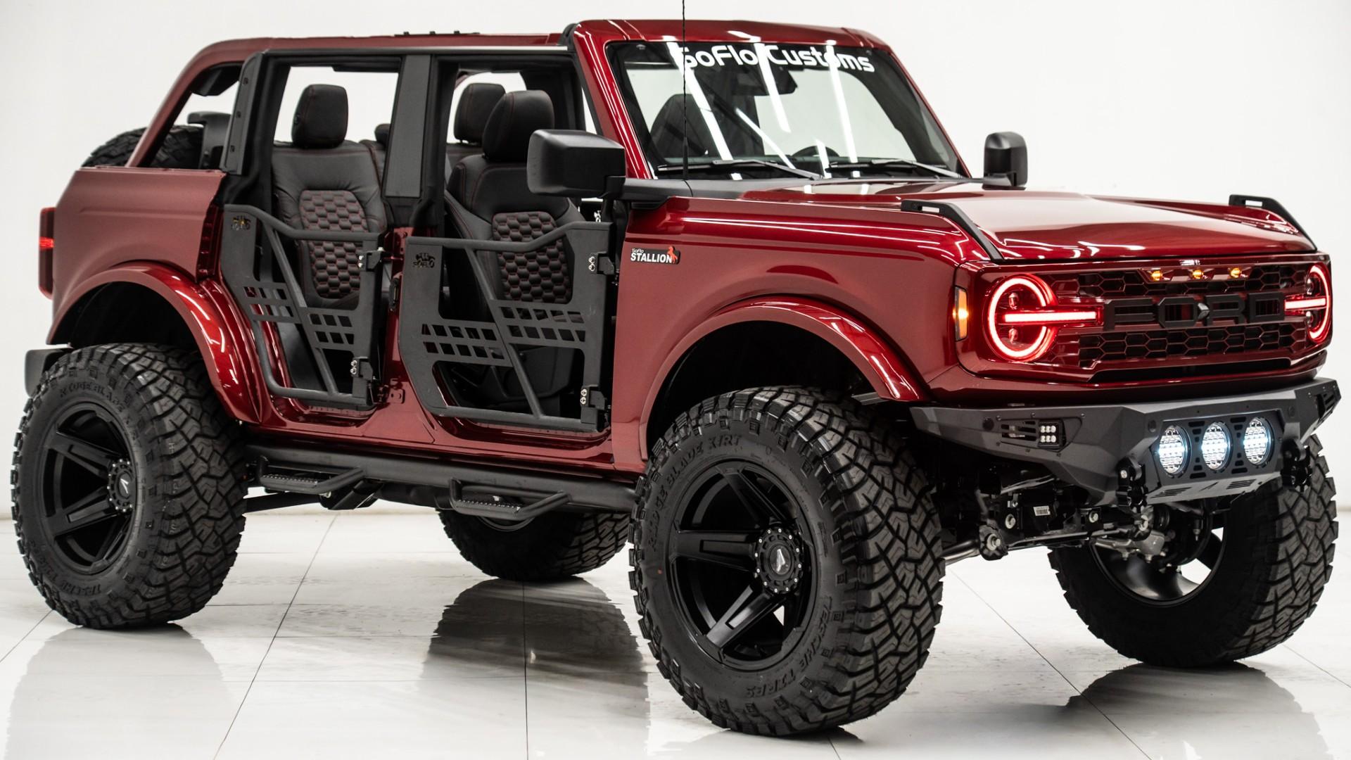 2025 FORD BRONCO in Red, photo 2 of 59