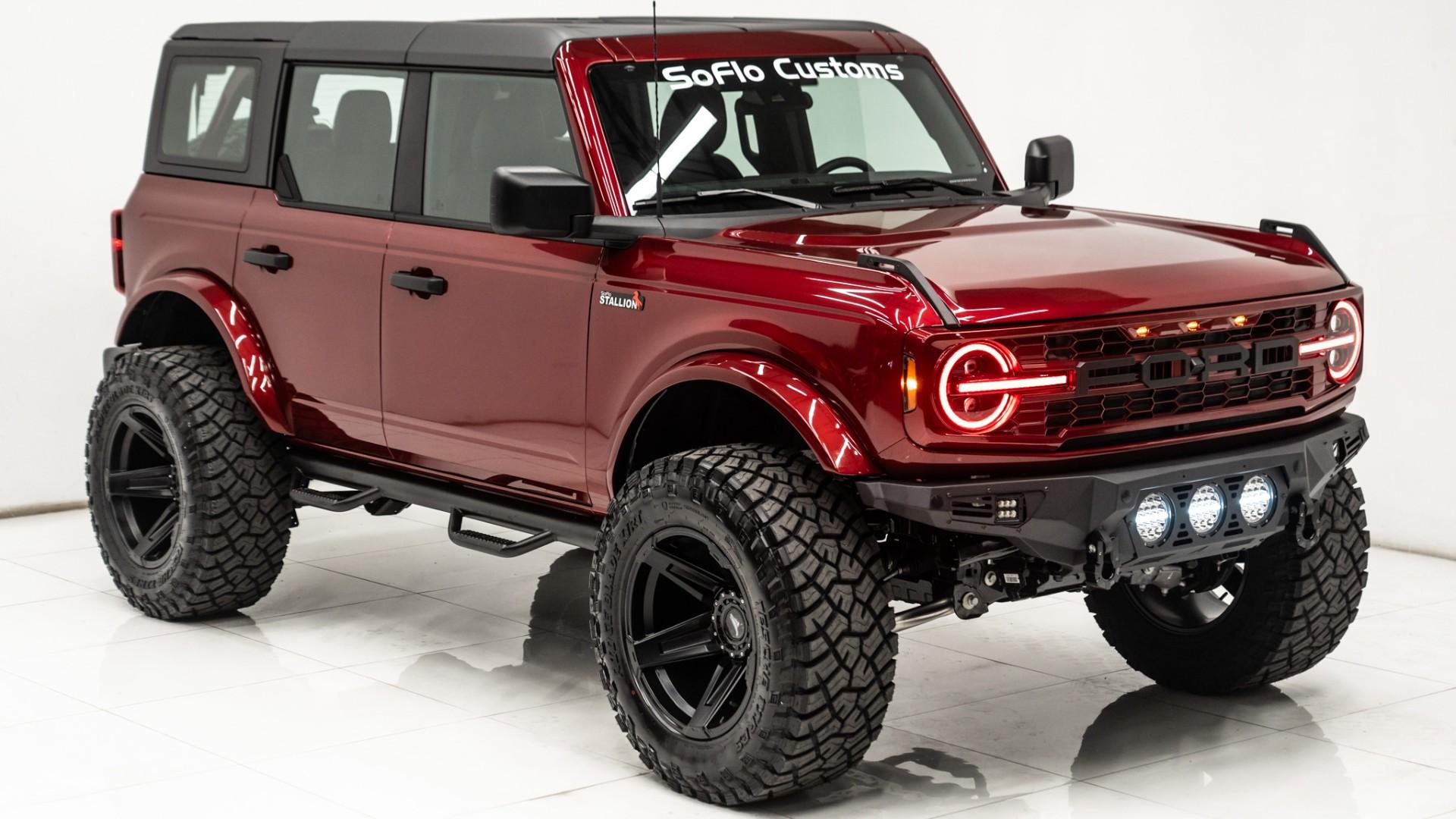 2025 FORD BRONCO in Red, photo 7 of 59