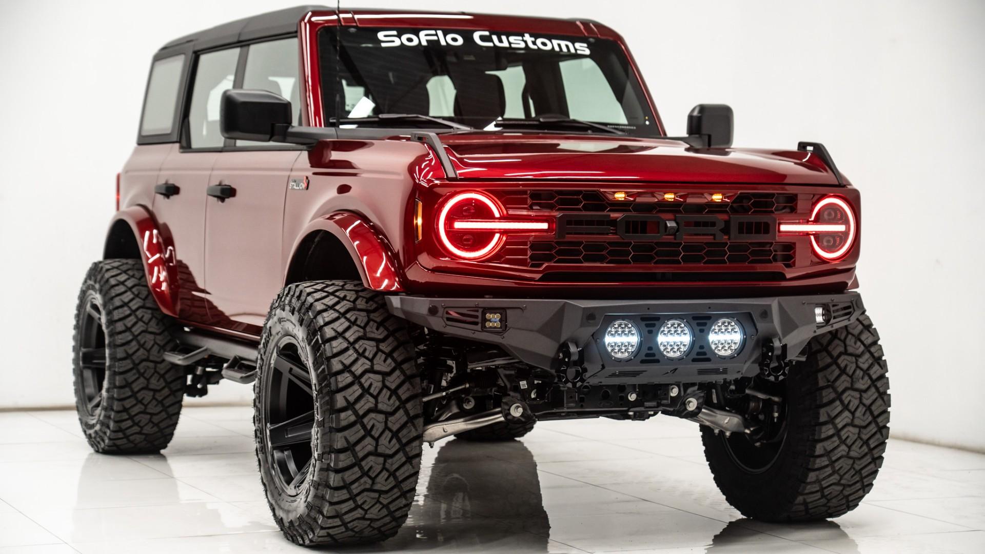 2025 FORD BRONCO in Red, photo 8 of 59