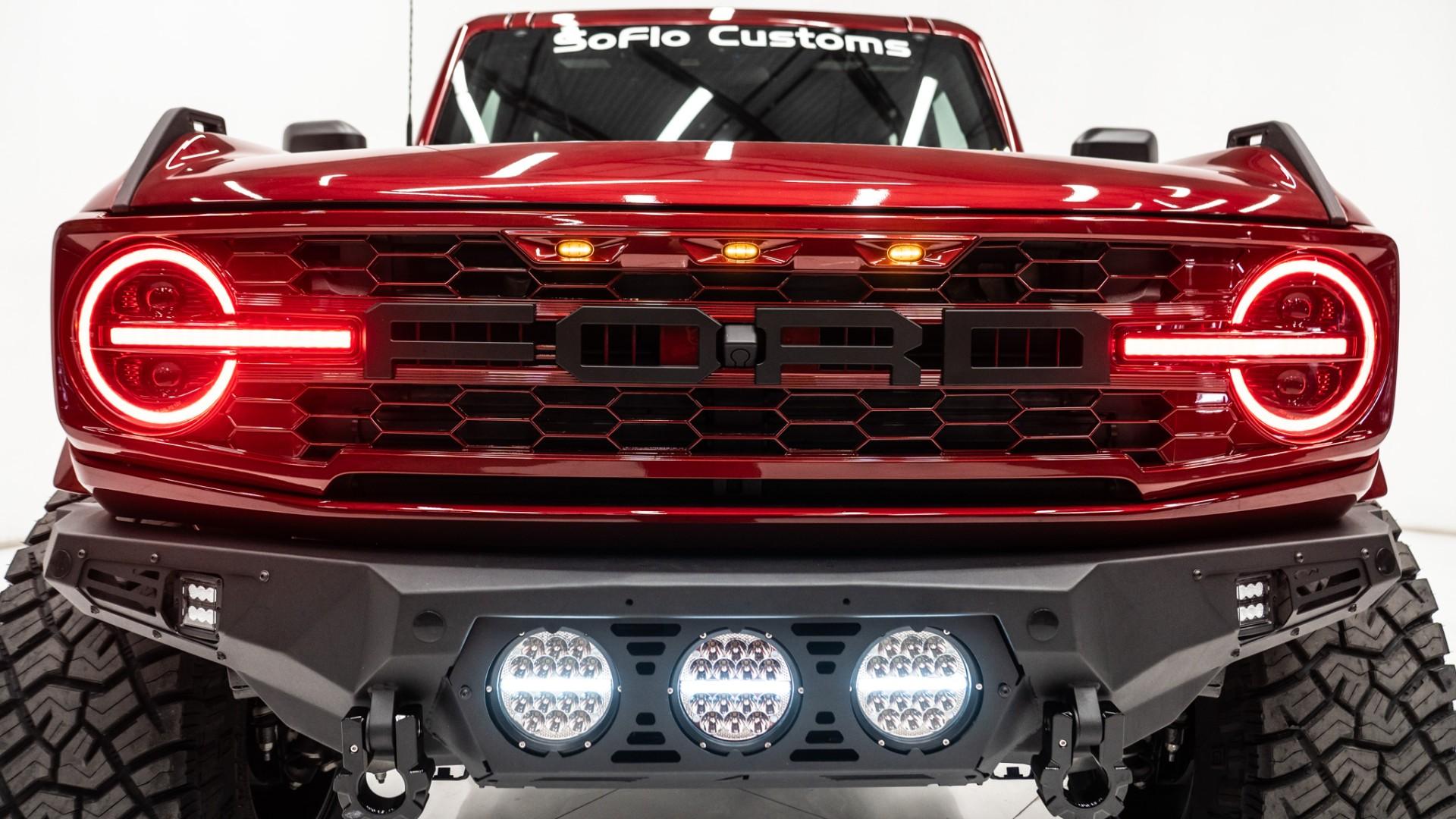 2025 FORD BRONCO in Red, photo 17 of 59