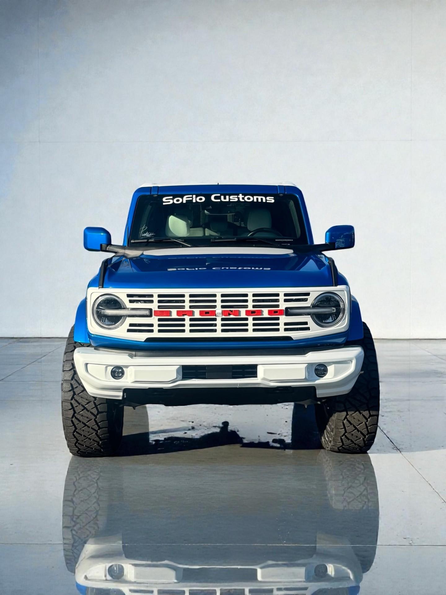 2023 FORD BRONCO in Blue, photo 9 of 47