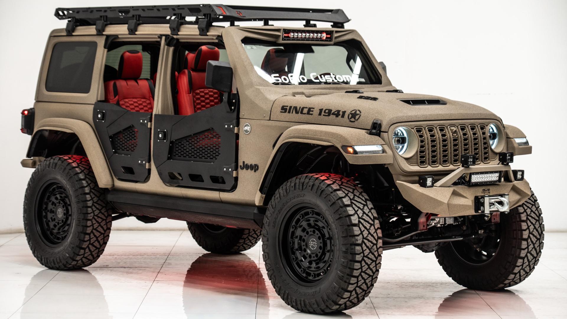 2024 JEEP WRANGLER in Tan, photo 30 of 60