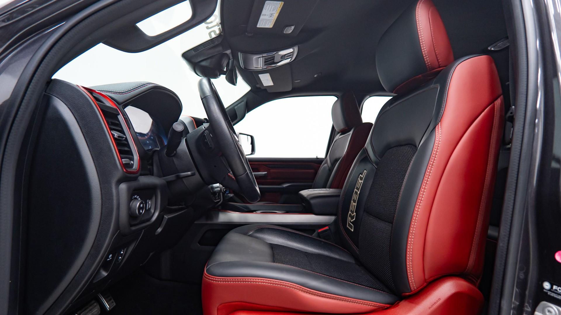 2023 RAM REBEL in GRANITE CRYSTAL METALLIC CLEARCOAT, photo 47 of 56