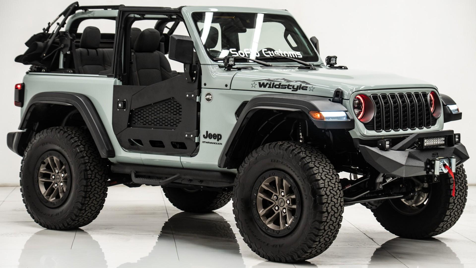 2024 JEEP WRANGLER in Green, photo 2 of 59