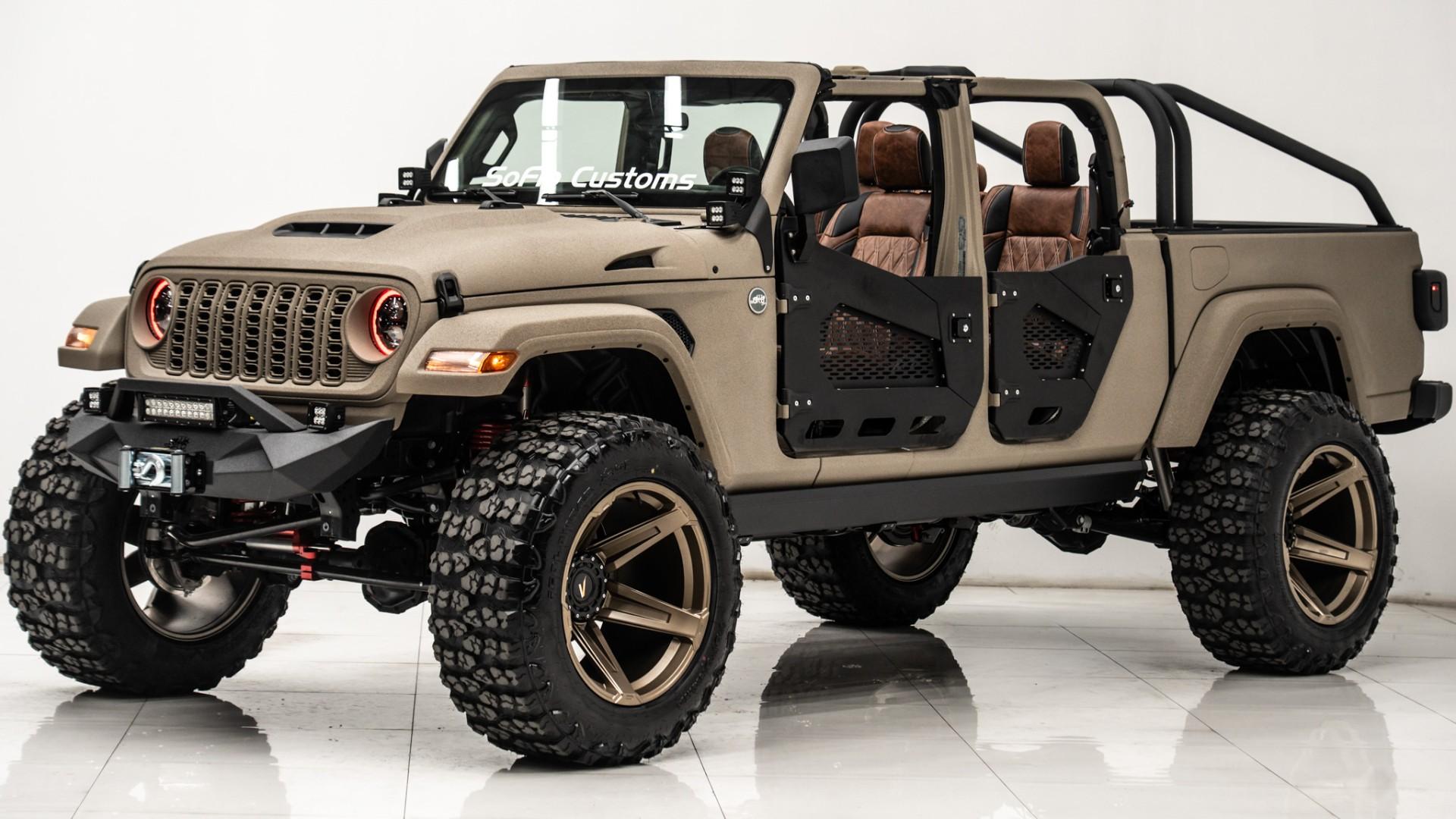 2025 JEEP GLADIATOR in Tan, photo 9 of 55