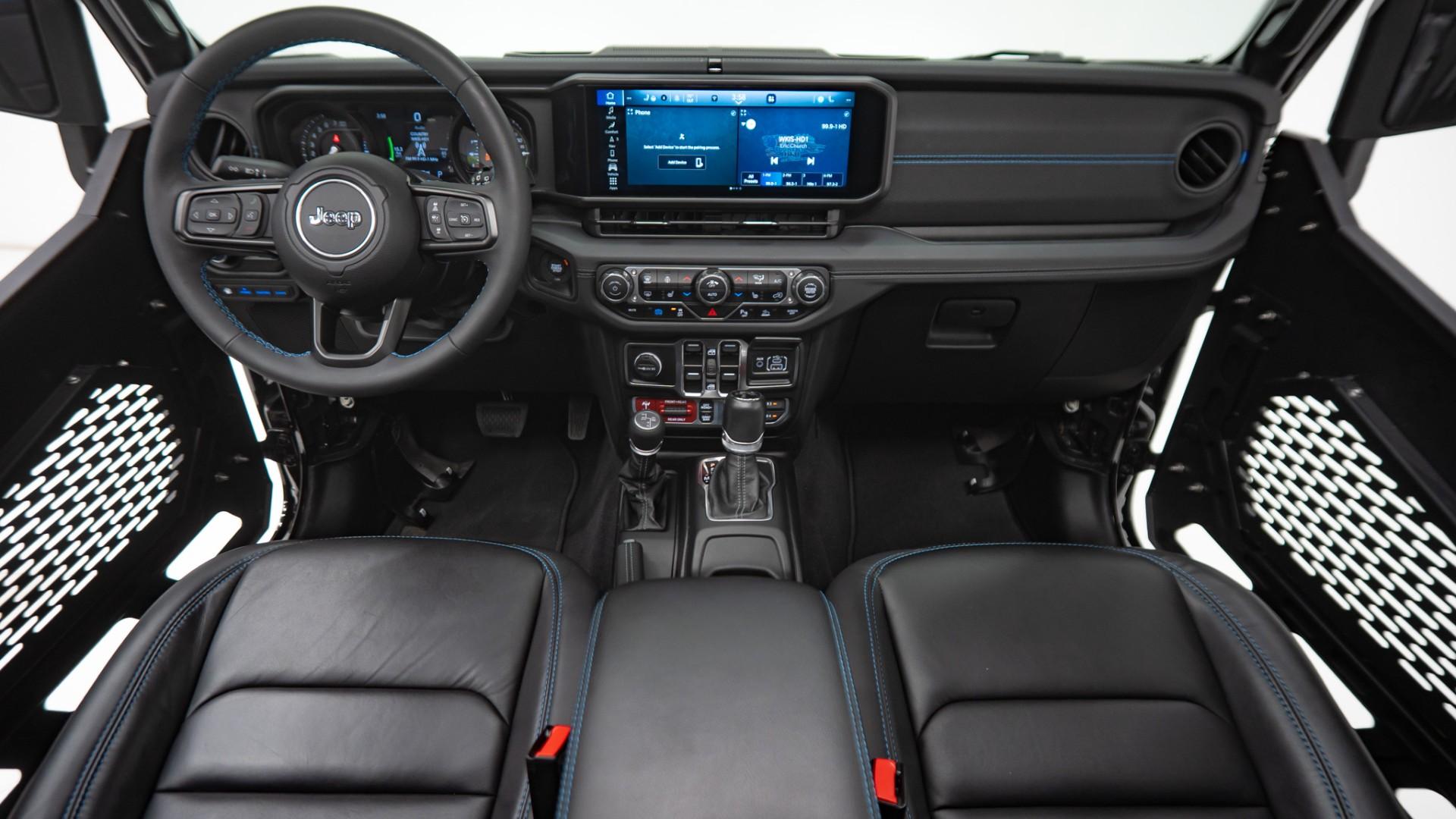 2024 JEEP WRANGLER 4XE in Black, photo 36 of 59