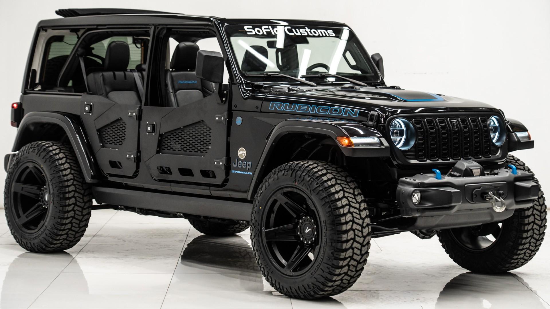 2024 JEEP WRANGLER 4XE in Black, photo 2 of 59