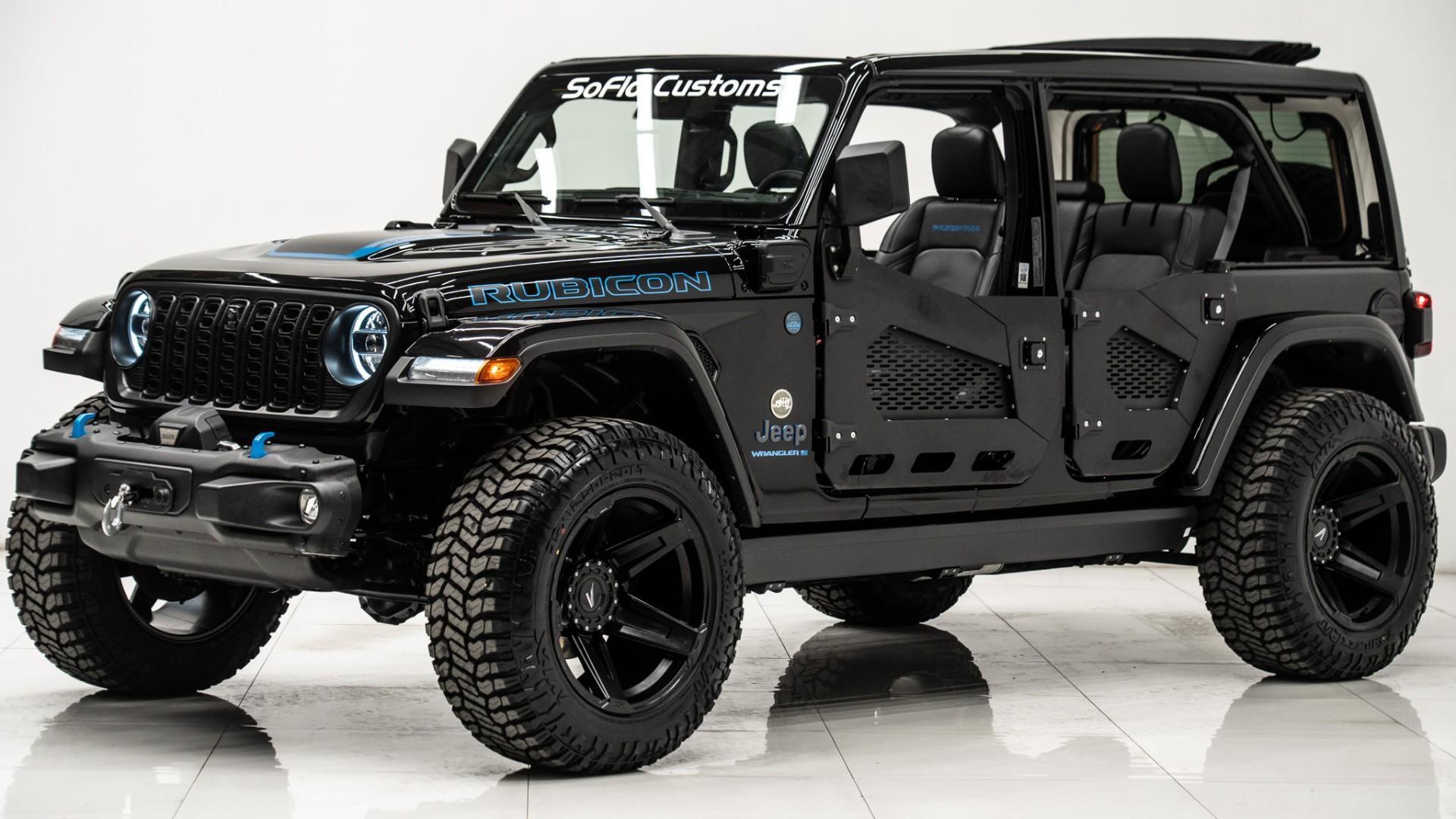 2024 JEEP WRANGLER 4XE in Black, photo 8 of 59