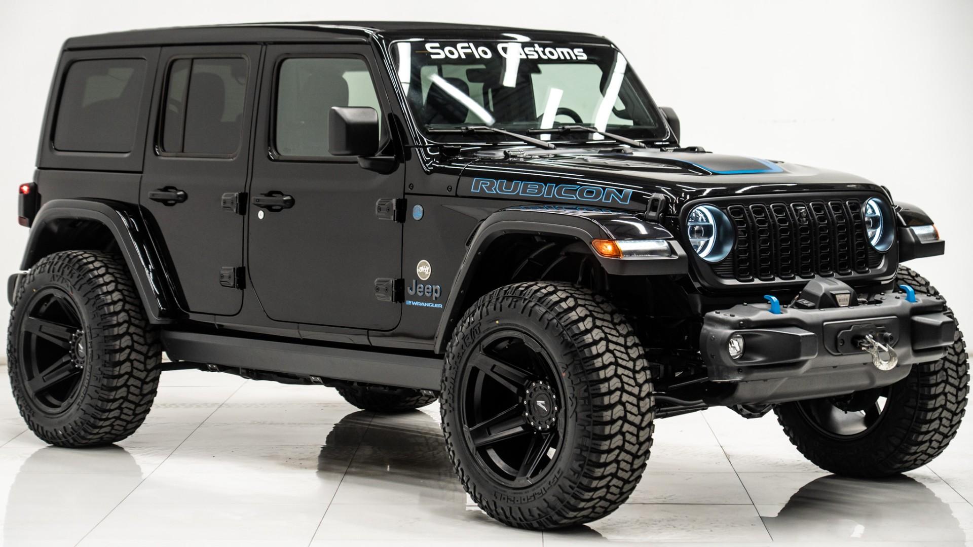 2024 JEEP WRANGLER 4XE in Black, photo 6 of 59