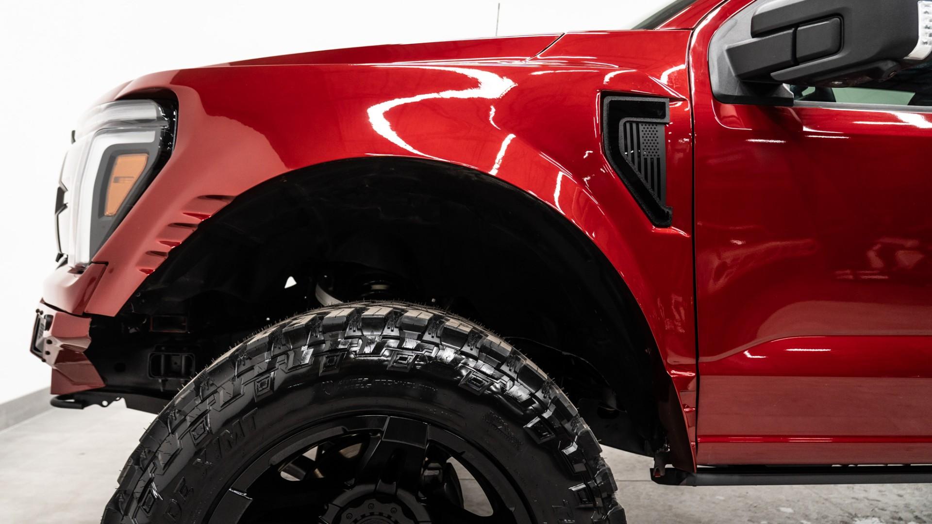 2024 FORD F-150 LARIAT in Red, photo 13 of 45