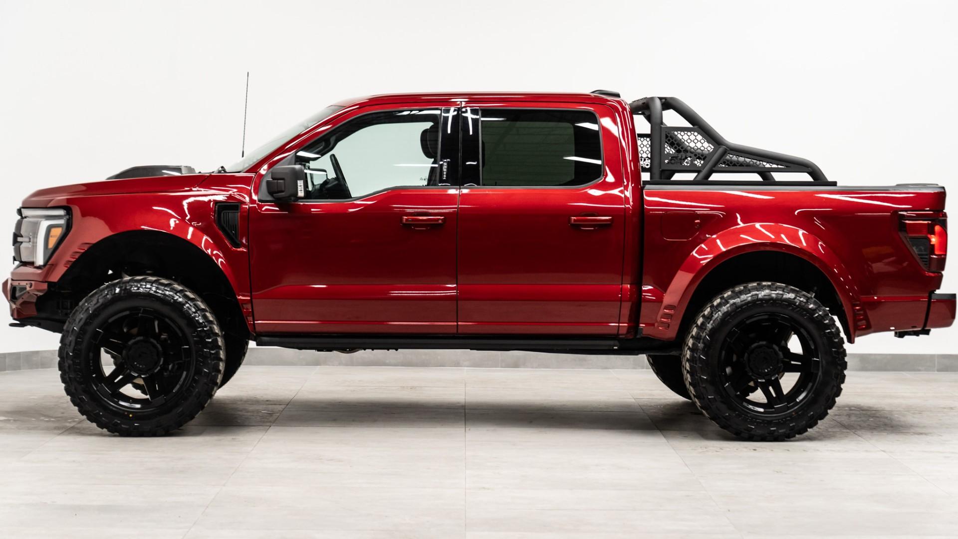 2024 FORD F-150 LARIAT in Red, photo 10 of 45
