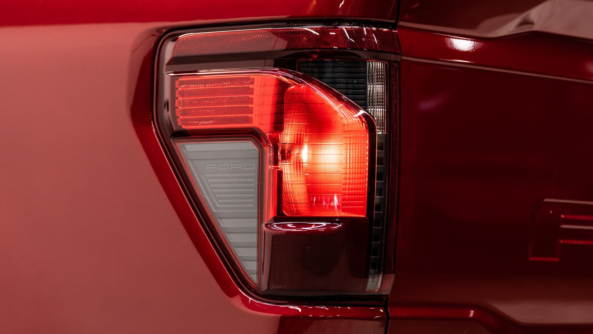 2024 FORD F-150 LARIAT in Red, photo 17 of 45
