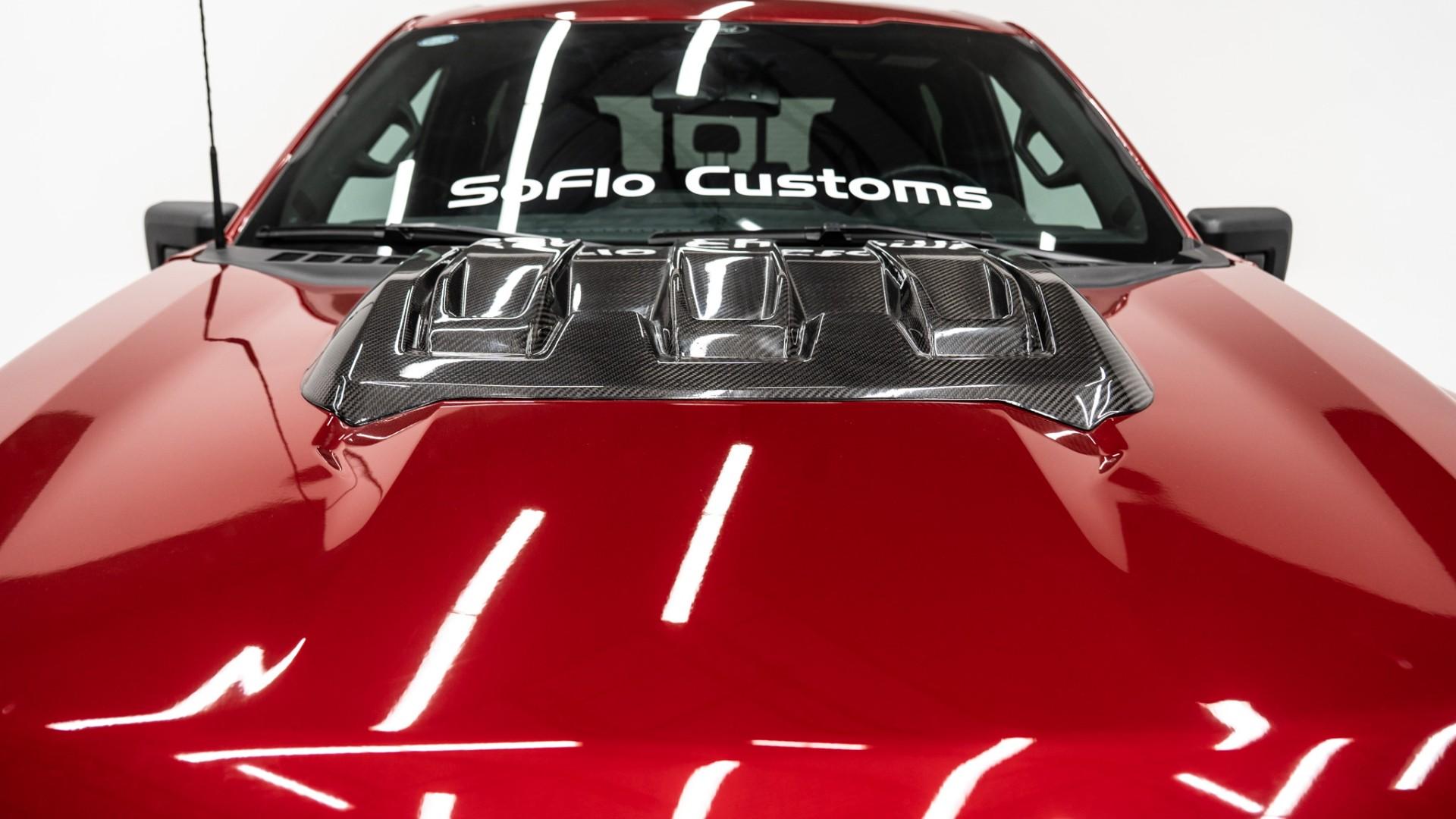 2024 FORD F-150 LARIAT in Red, photo 26 of 45