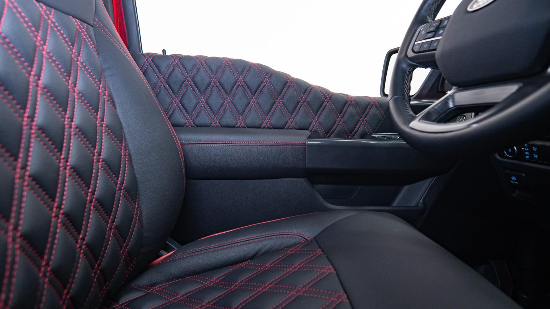 2024 FORD F-150 LARIAT in Red, photo 30 of 45