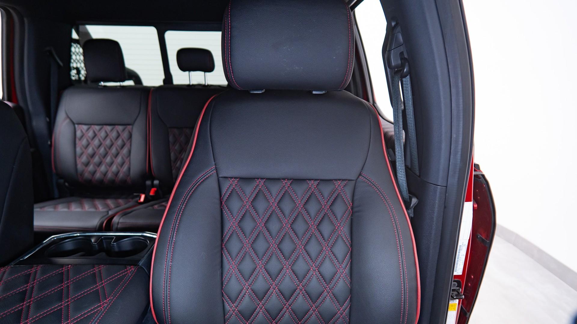 2024 FORD F-150 LARIAT in Red, photo 32 of 45