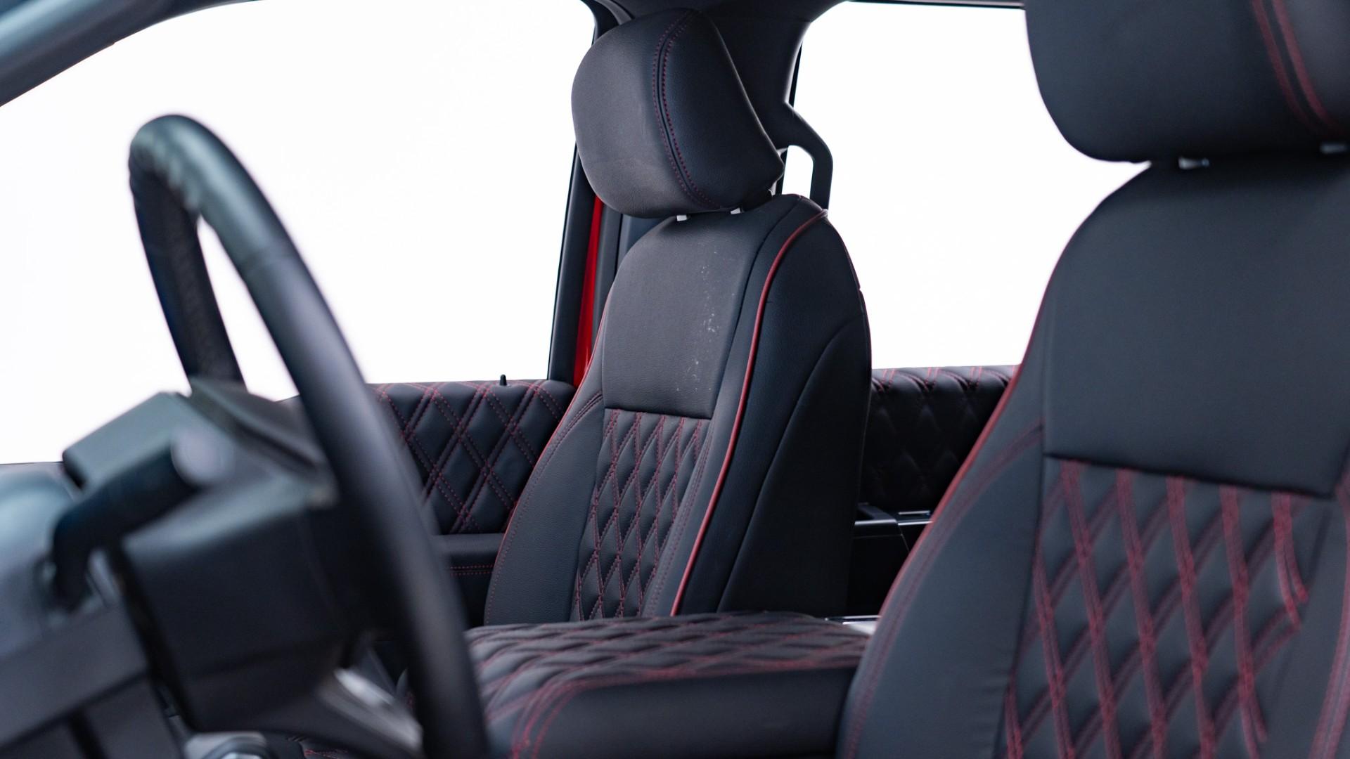 2024 FORD F-150 LARIAT in Red, photo 38 of 45