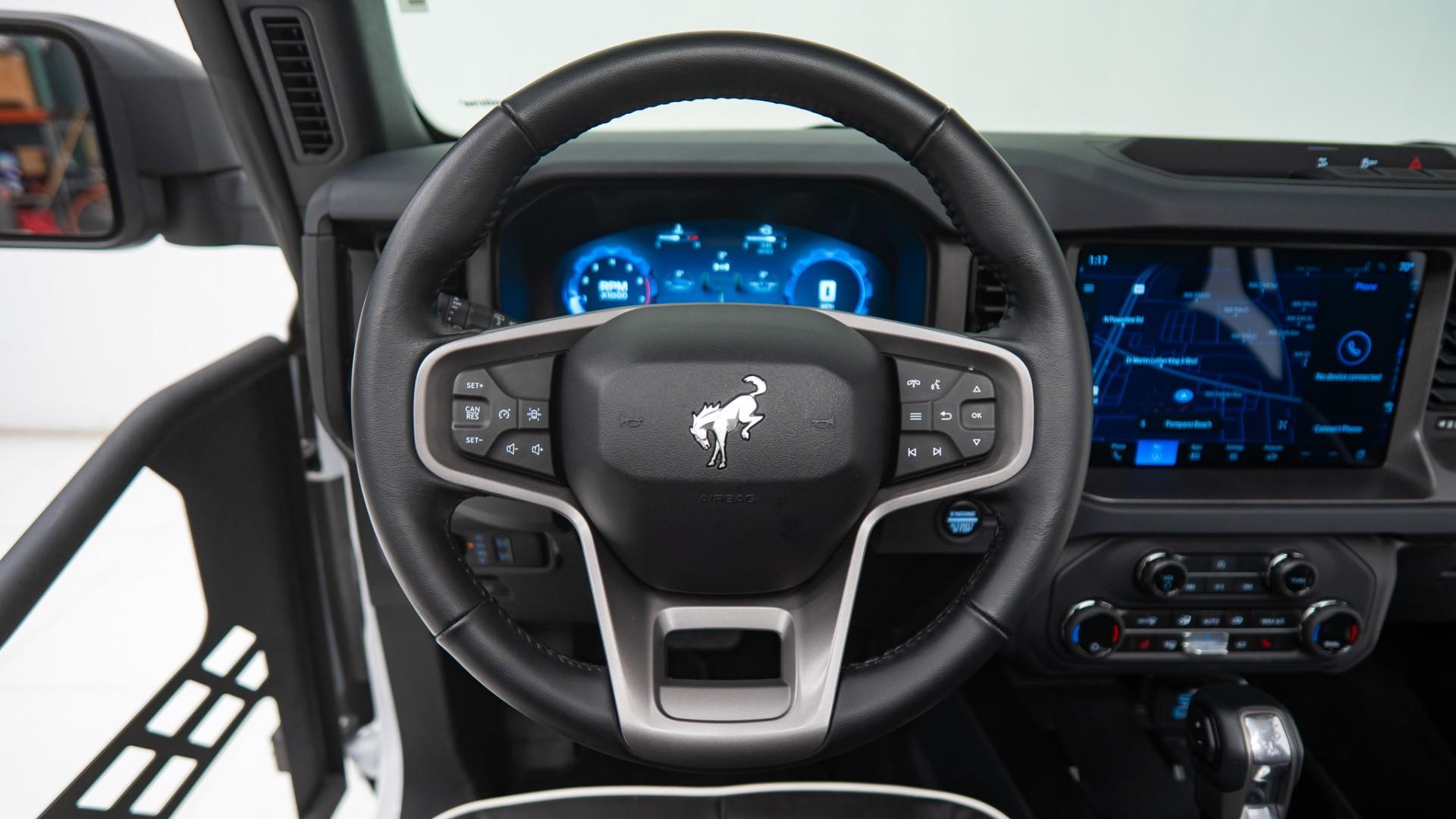 2025 FORD BRONCO in White, photo 34 of 50