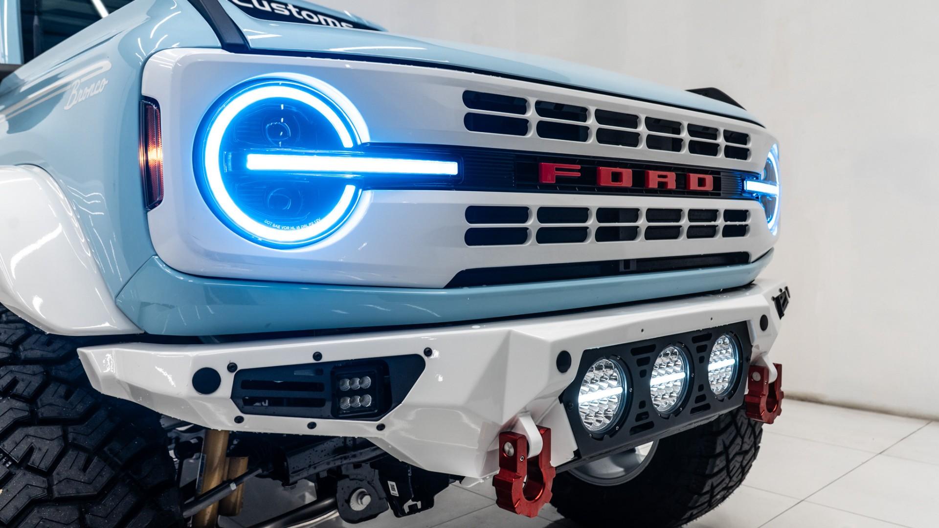 2025 FORD BRONCO in Robins Egg Blue, photo 8 of 57
