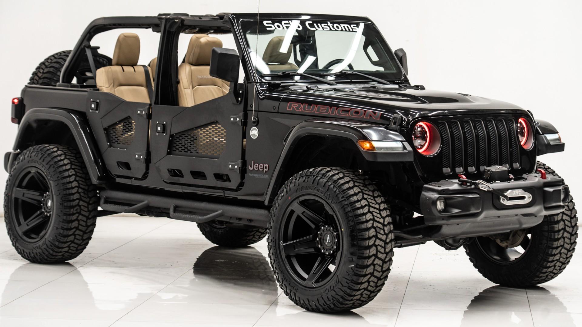 2018 JEEP WRANGLER RUBICON in Black, photo 10 of 54