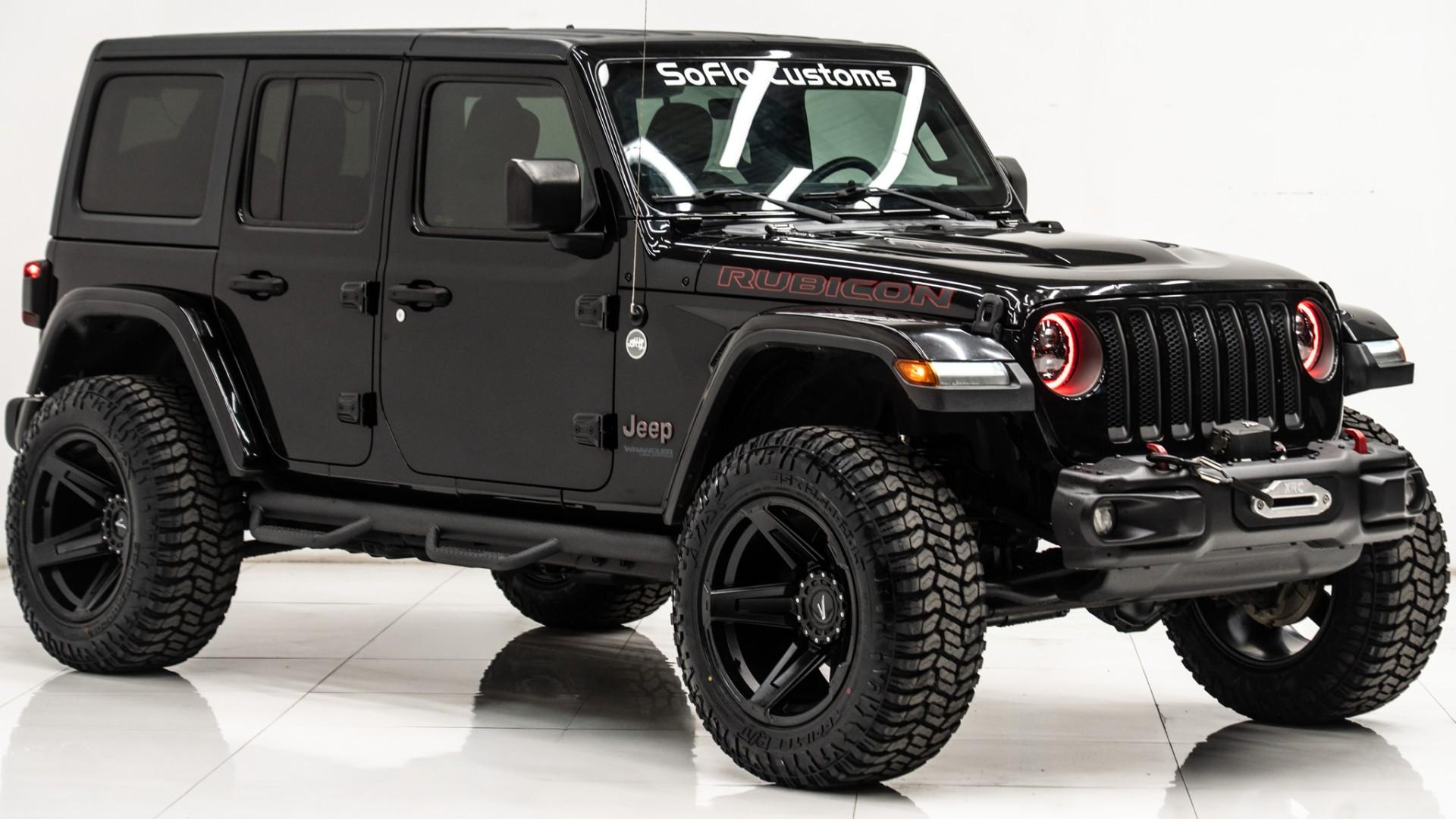 2018 JEEP WRANGLER RUBICON in Black, photo 8 of 54