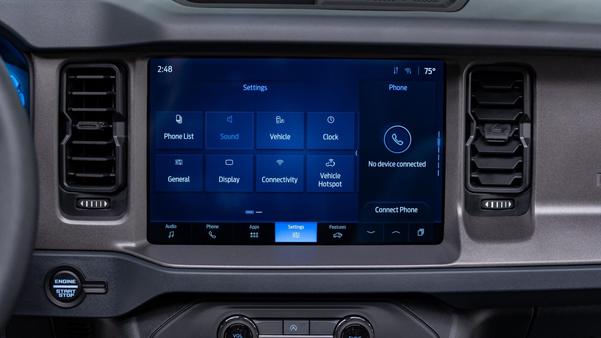 2025 FORD BRONCO in Black, photo 44 of 49