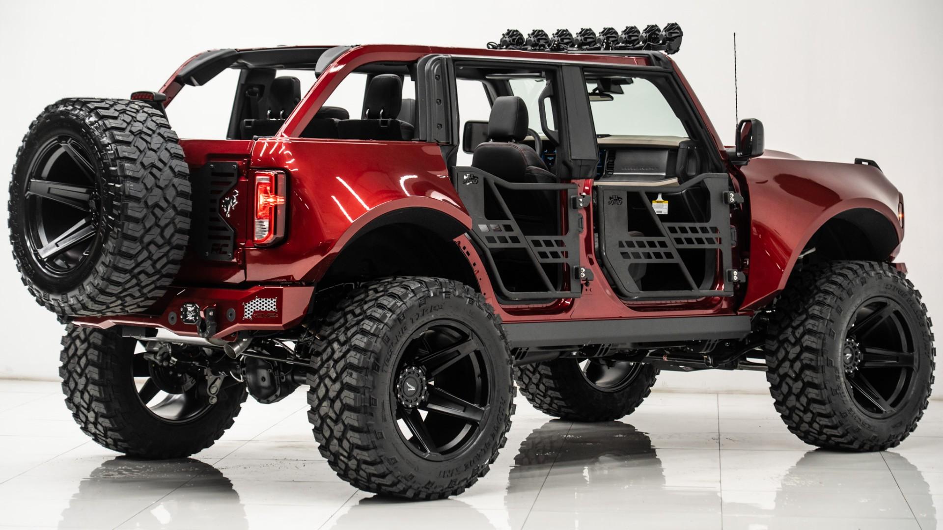 2025 FORD BRONCO in Red, photo 12 of 47