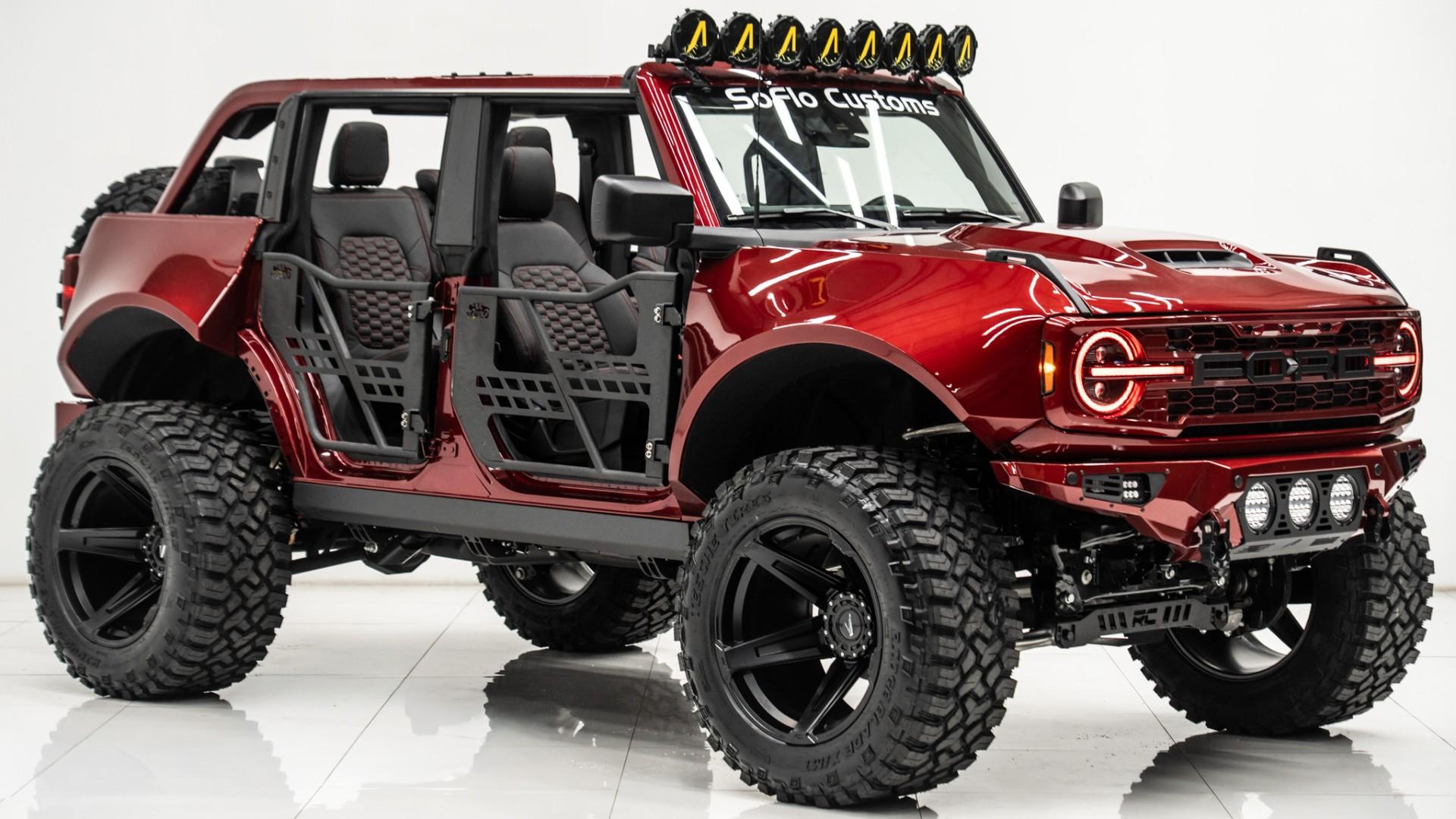 2025 FORD BRONCO in Red, photo 2 of 47