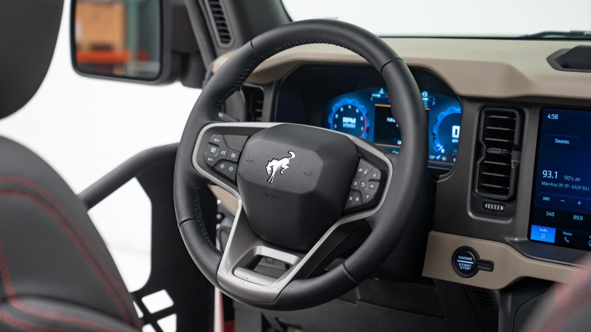 2025 FORD BRONCO in Red, photo 36 of 47