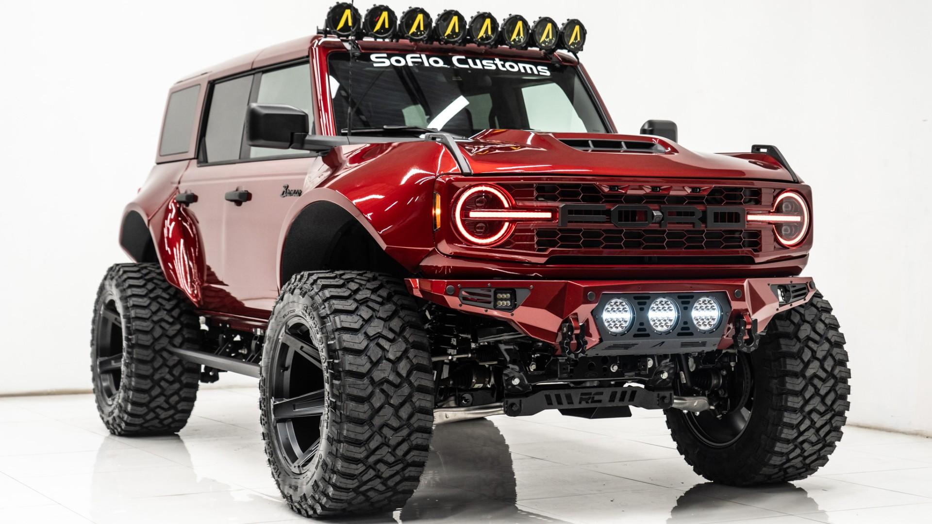2025 FORD BRONCO in Red, photo 6 of 47