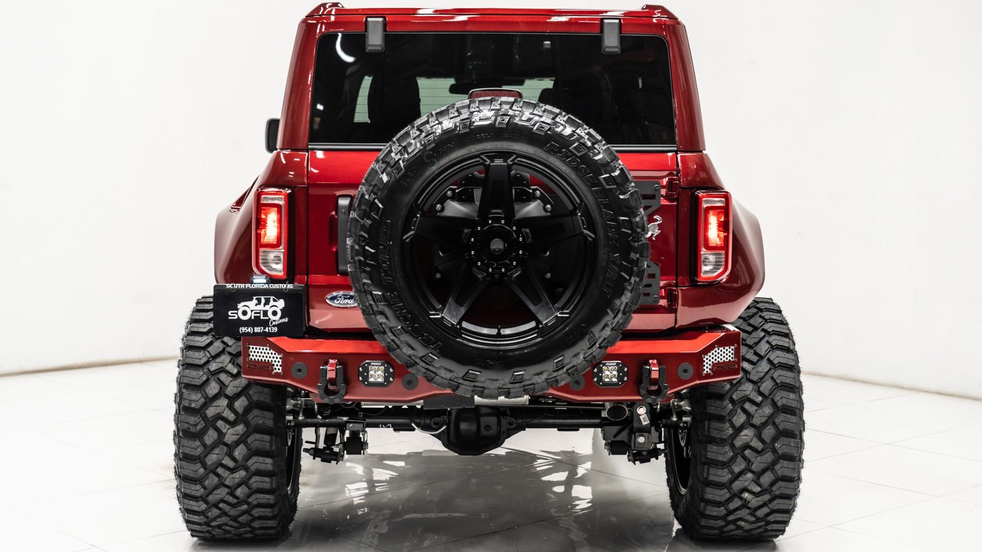 2025 FORD BRONCO in Red, photo 27 of 47