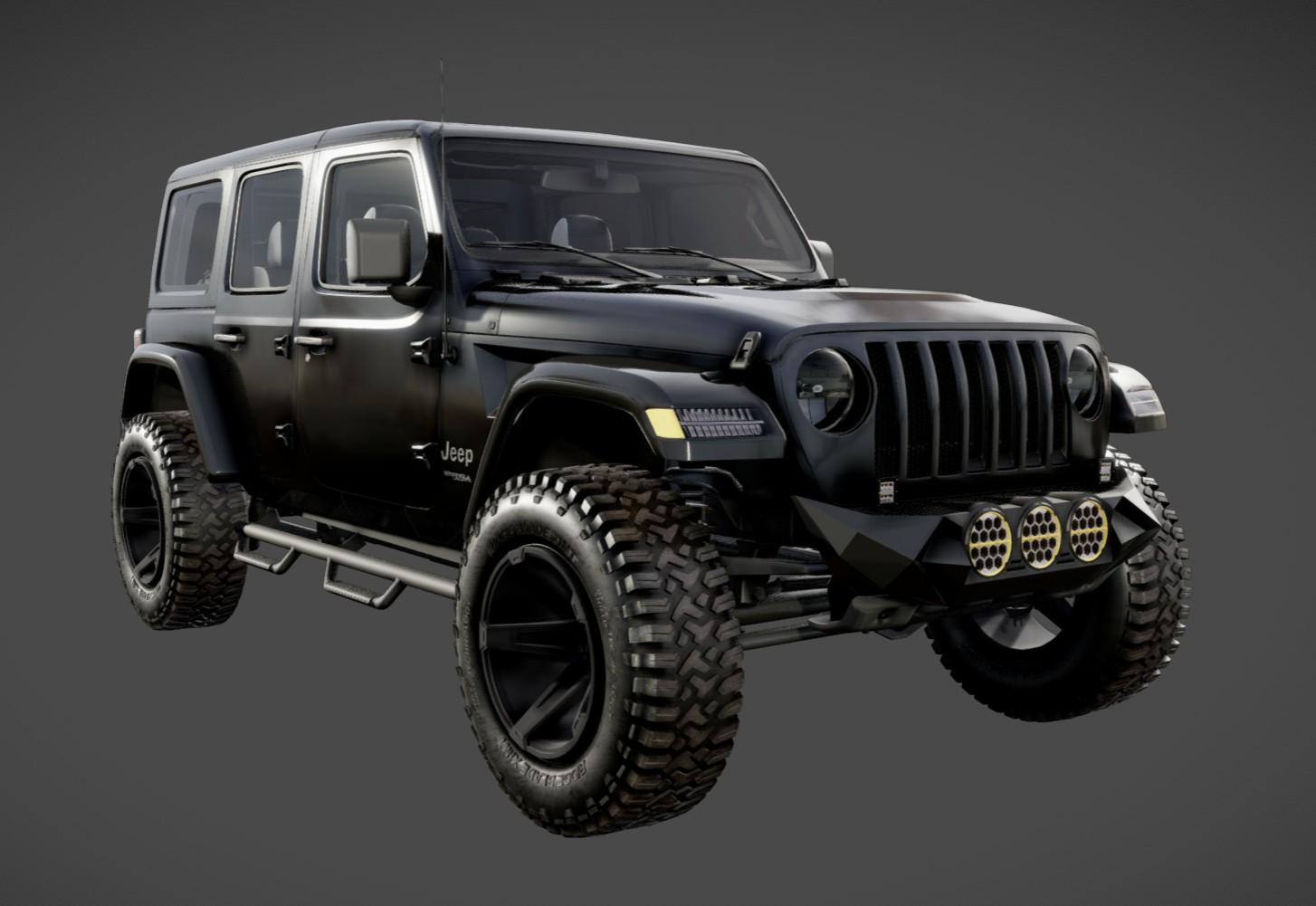 2026 JEEP WRANGLER in Black, photo 2 of 25