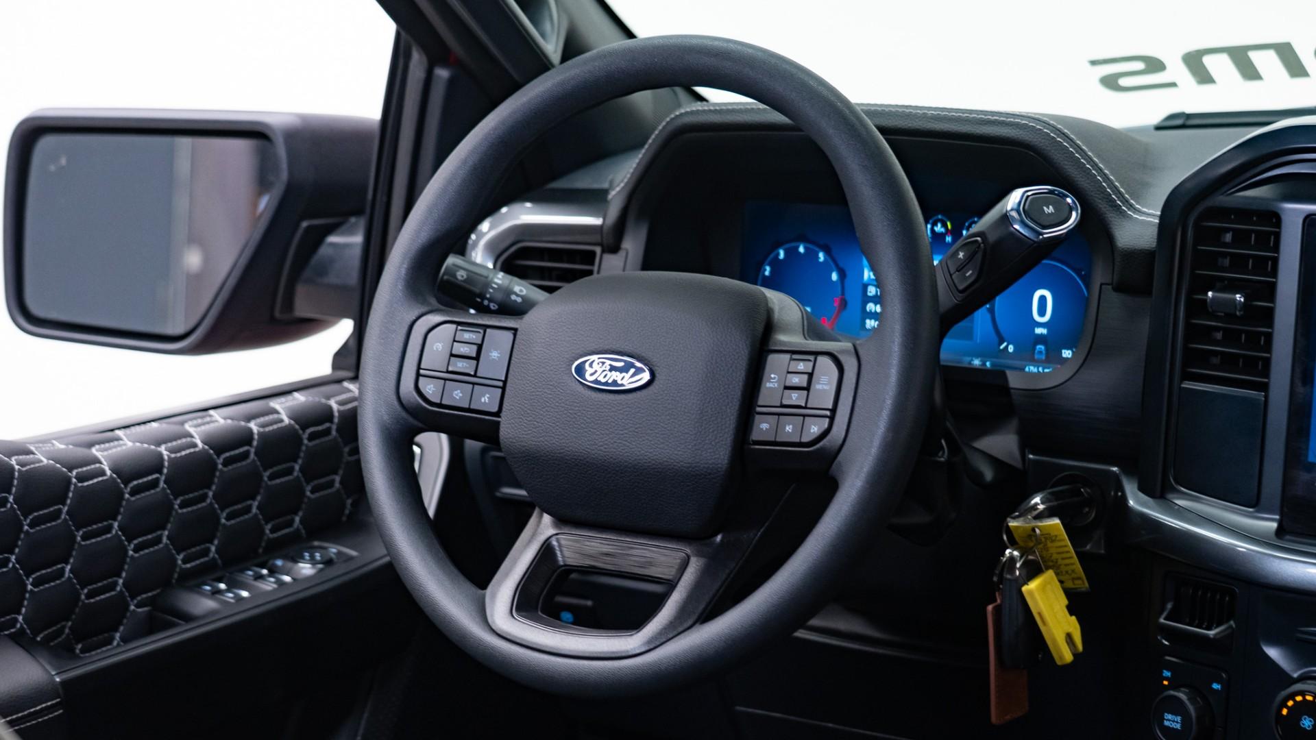 2025 FORD F-150 in Red, photo 35 of 40