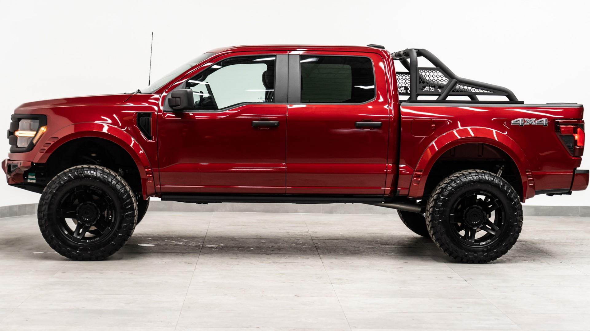 2025 FORD F-150 in Red, photo 14 of 40