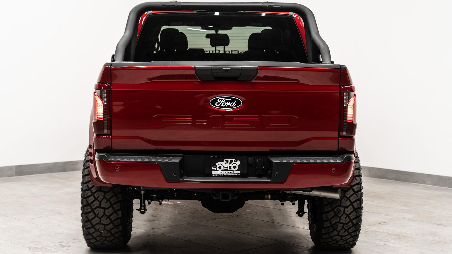 2025 FORD F-150 in Red, photo 8 of 40
