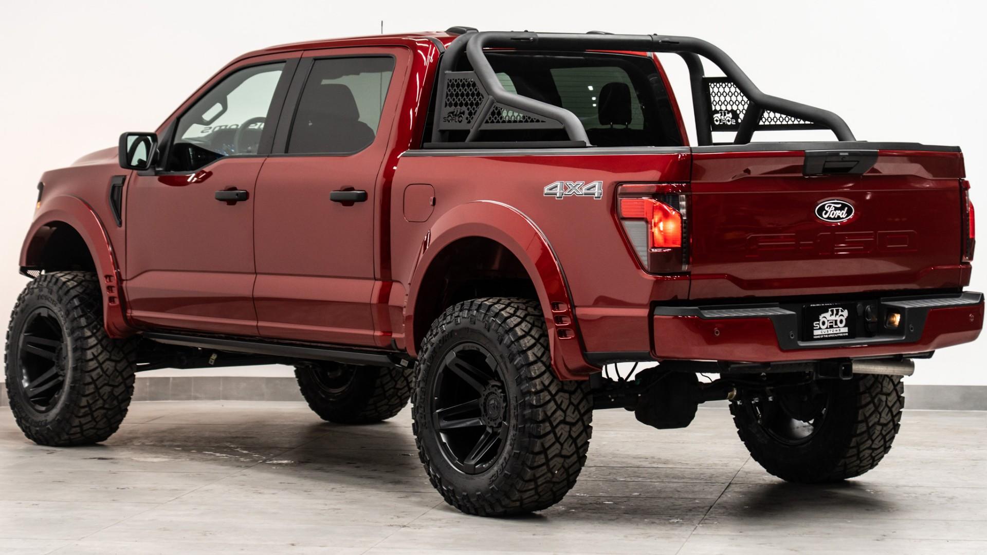 2025 FORD F-150 in Red, photo 12 of 40