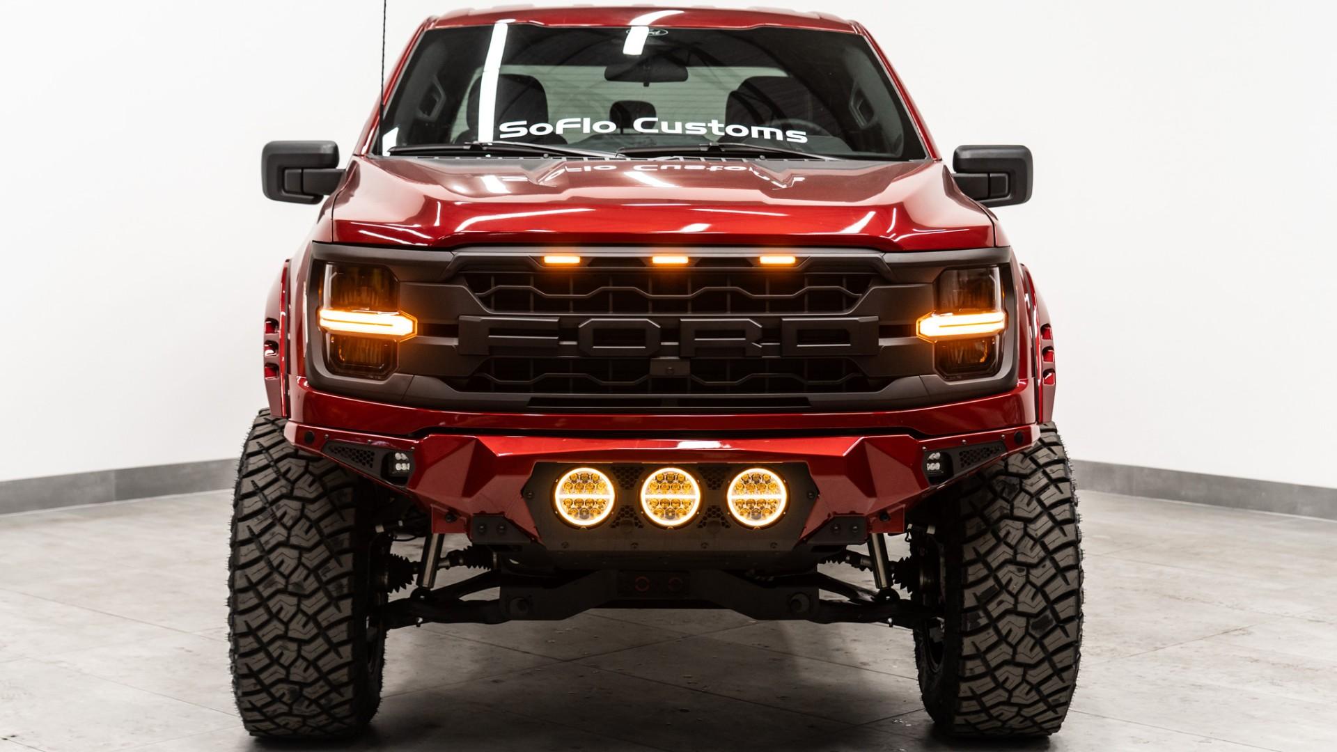 2025 FORD F-150 in Red, photo 15 of 40