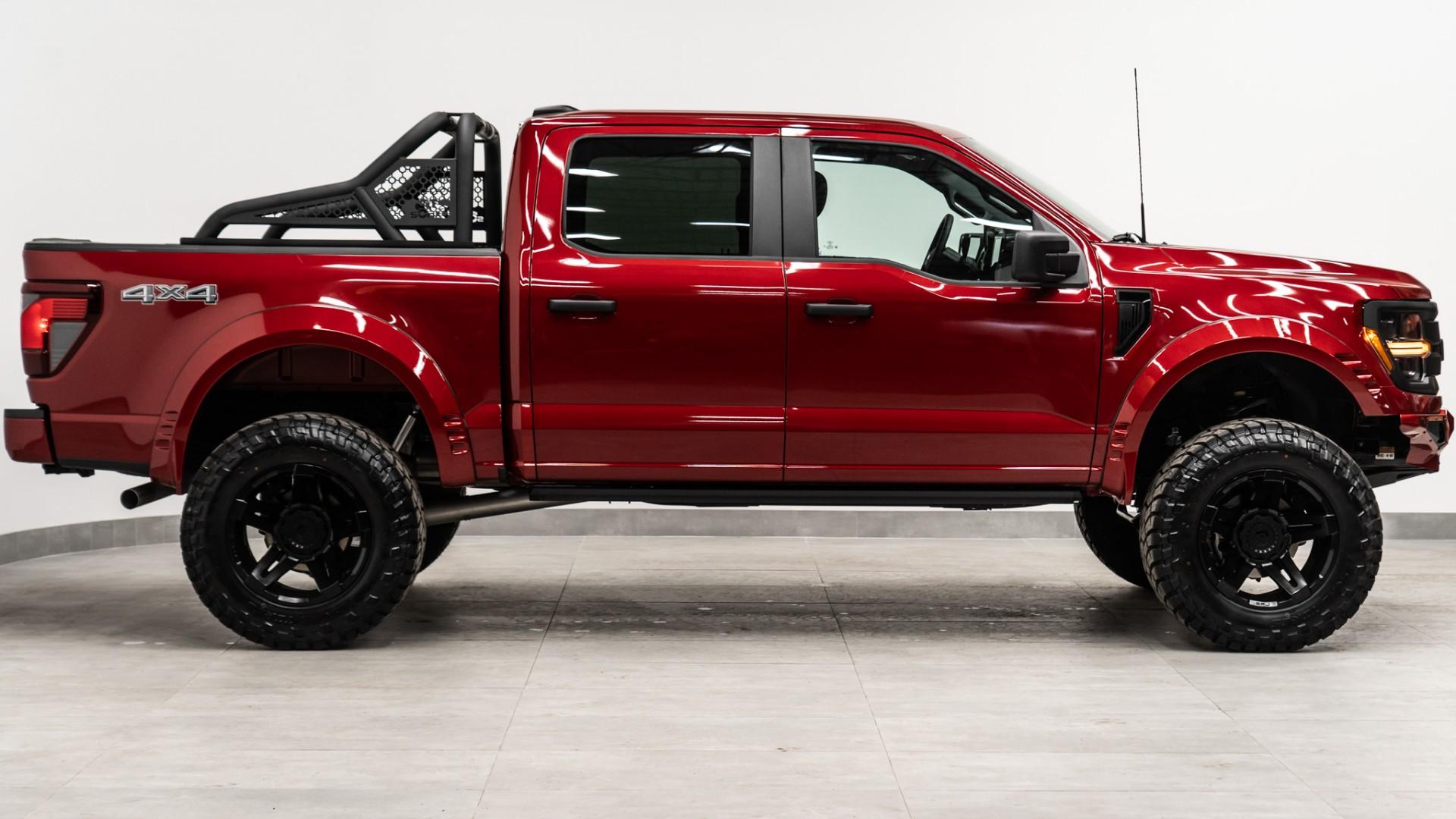 2025 FORD F-150 in Red, photo 5 of 40