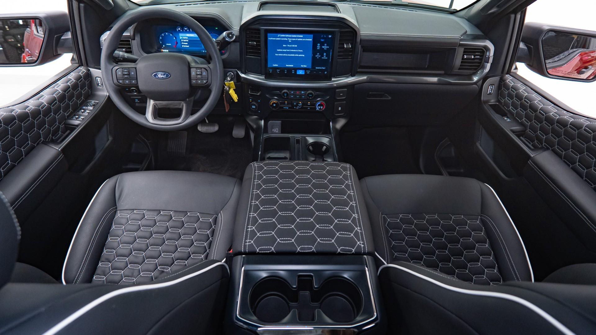 2025 FORD F-150 in Red, photo 2 of 40