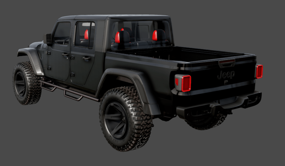 2025 JEEP GLADIATOR in Black, photo 7 of 27