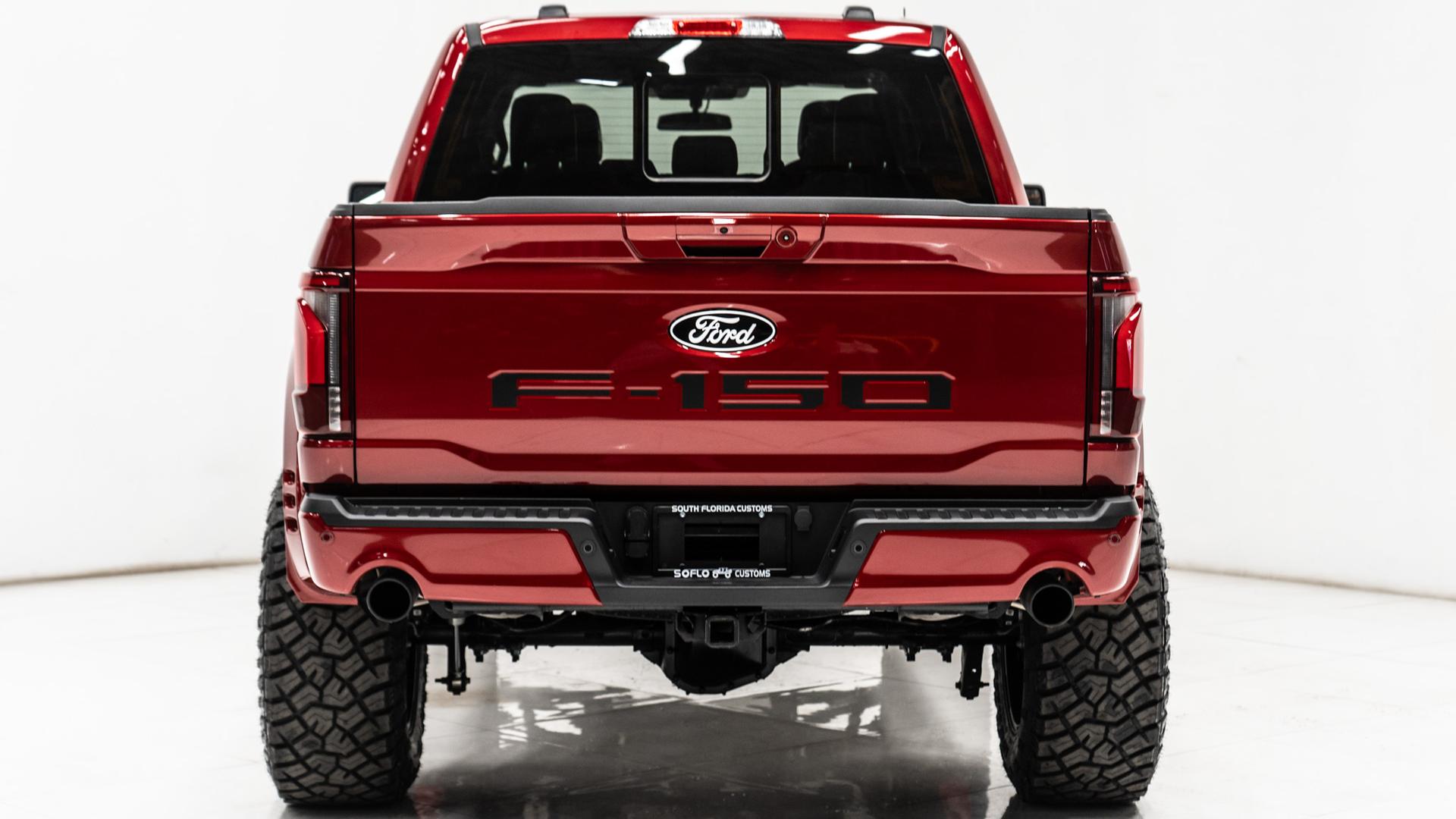 2024 FORD F-150 LARIAT in Red, photo 6 of 55