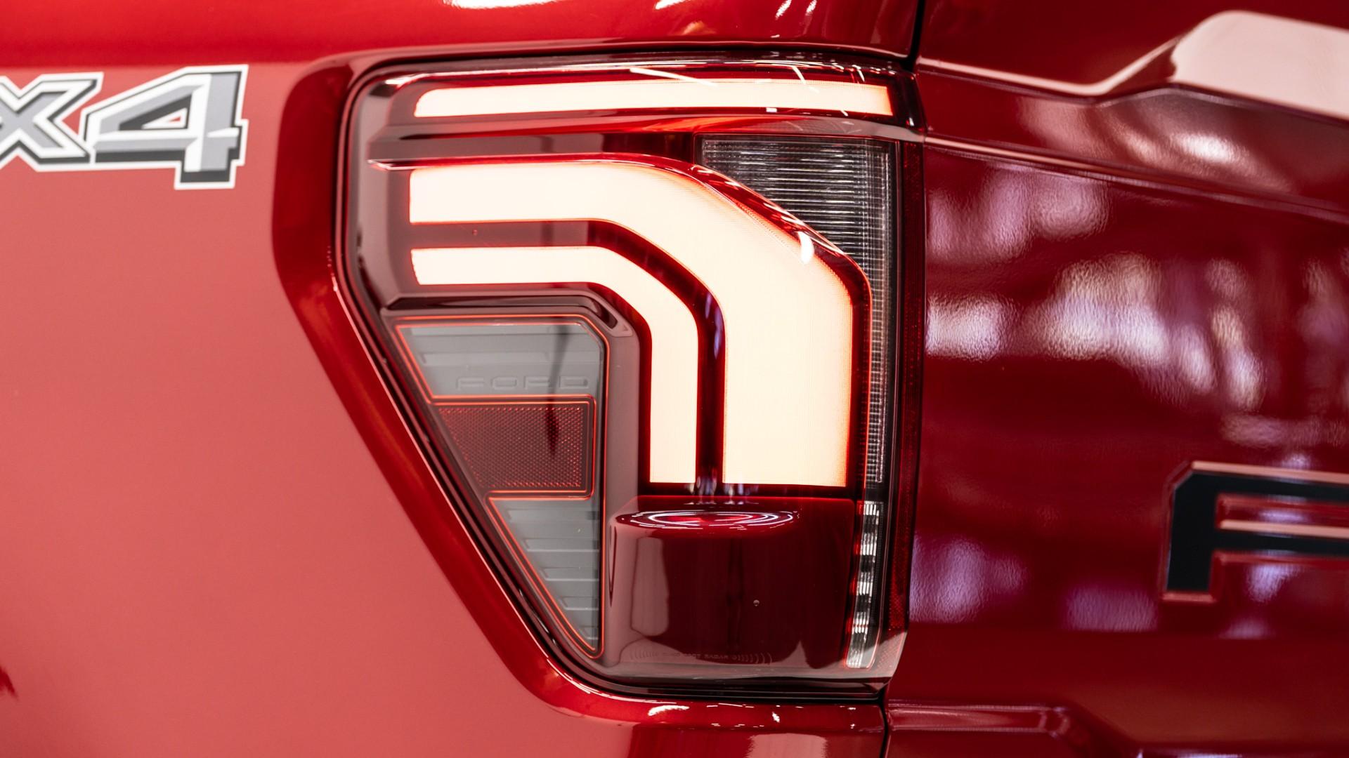 2024 FORD F-150 LARIAT in Red, photo 23 of 55