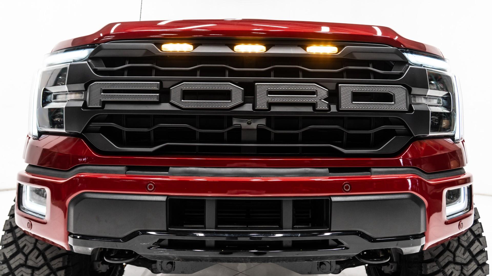 2024 FORD F-150 LARIAT in Red, photo 28 of 55