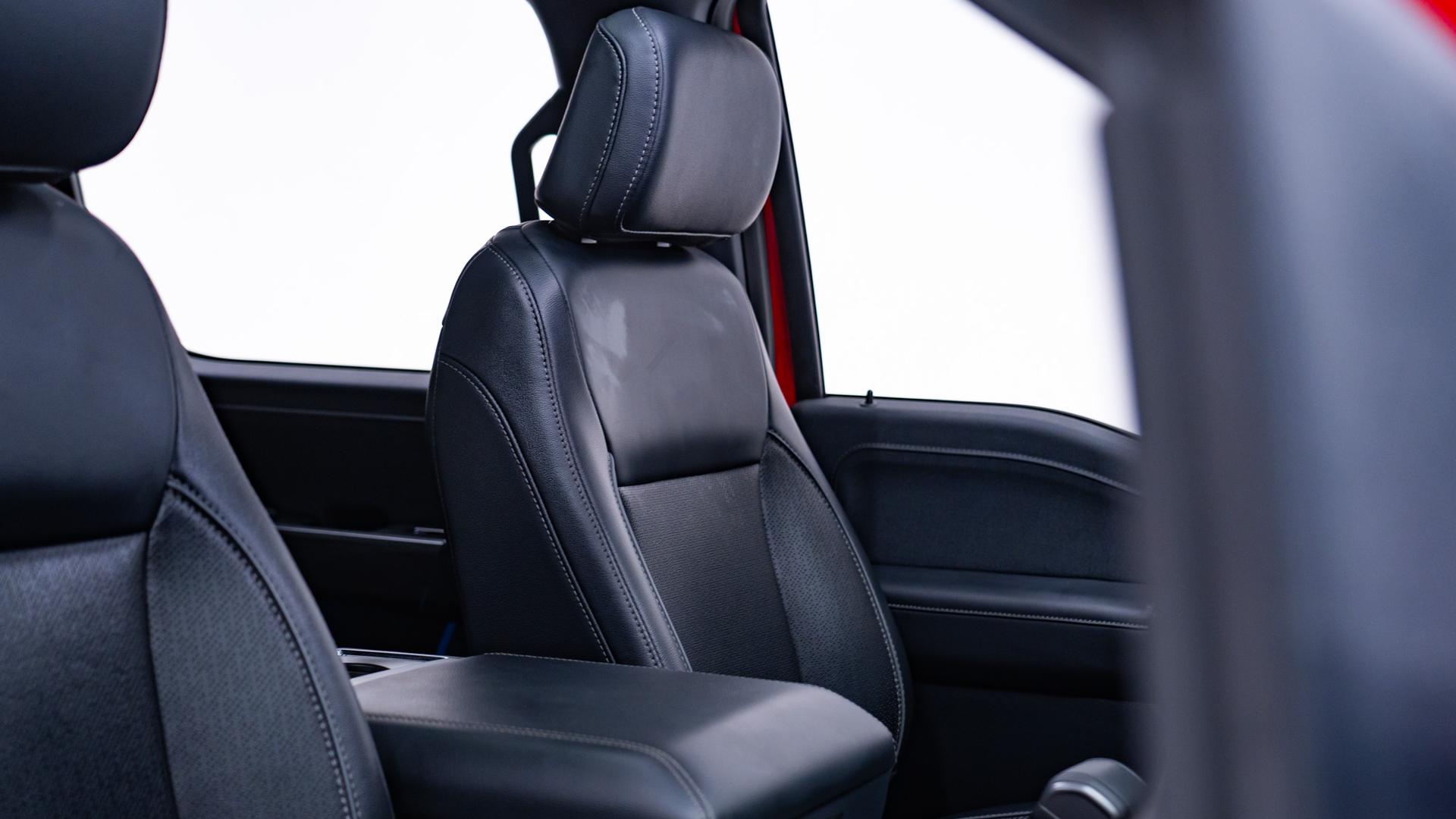 2024 FORD F-150 LARIAT in Red, photo 36 of 55