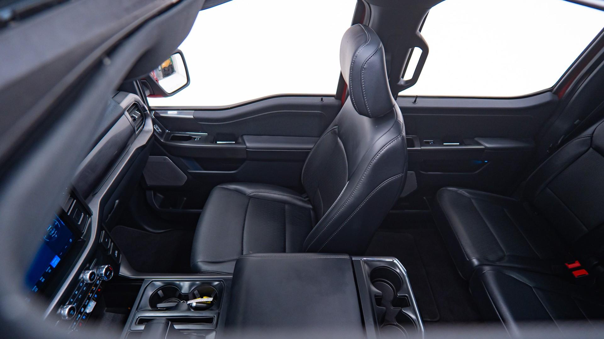 2024 FORD F-150 LARIAT in Red, photo 41 of 55
