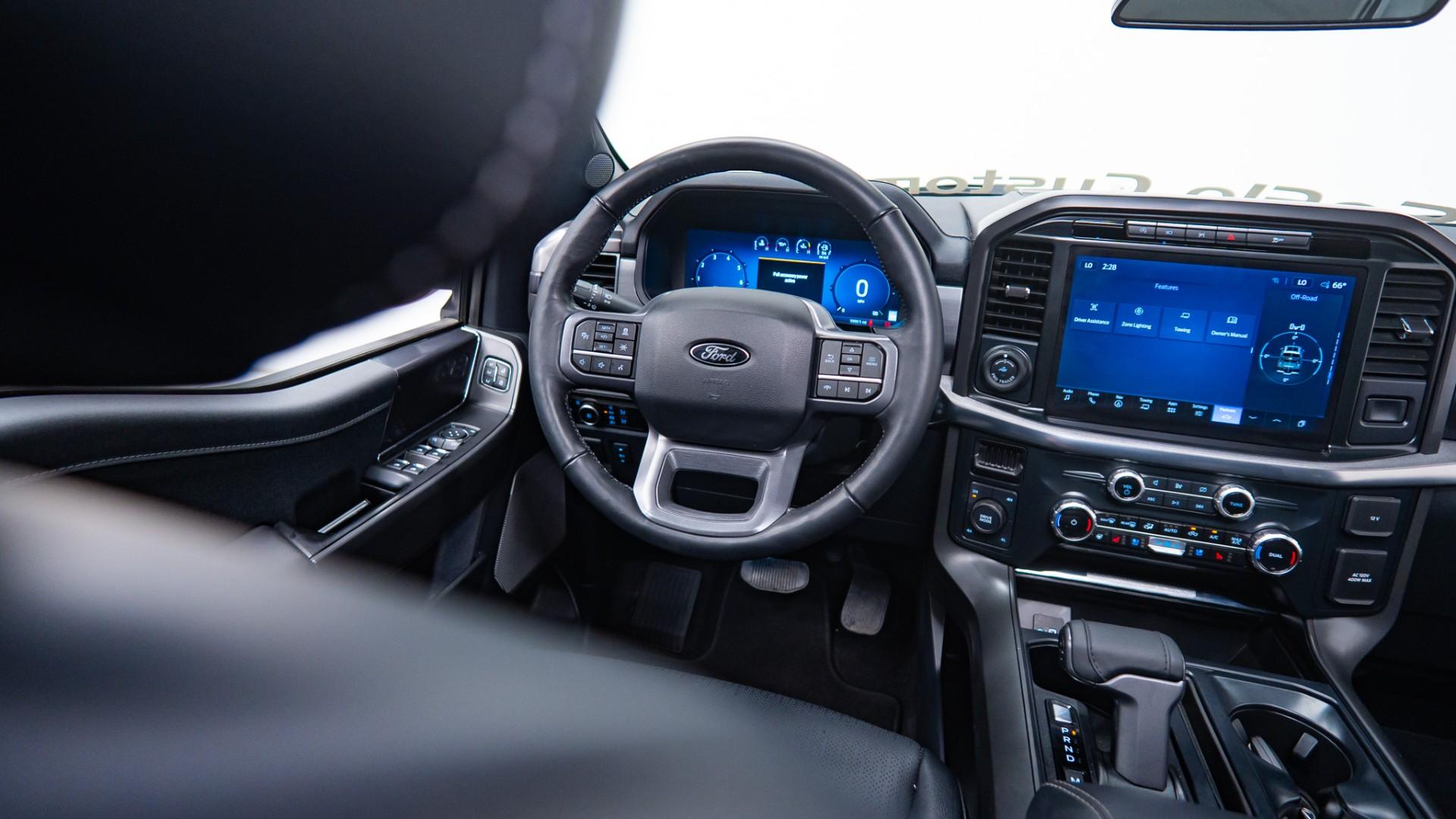 2024 FORD F-150 LARIAT in Red, photo 43 of 55