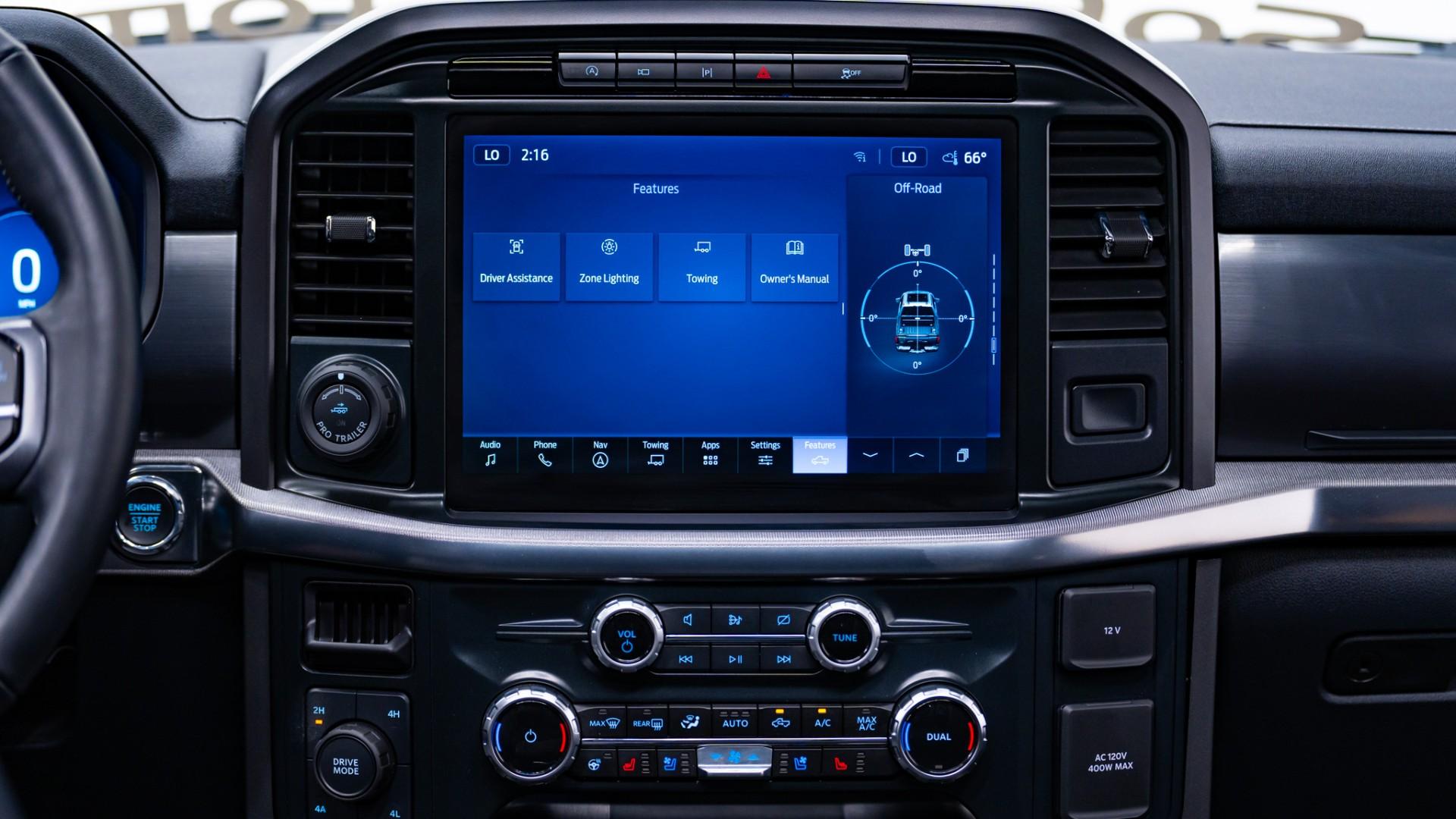 2024 FORD F-150 LARIAT in Red, photo 47 of 55