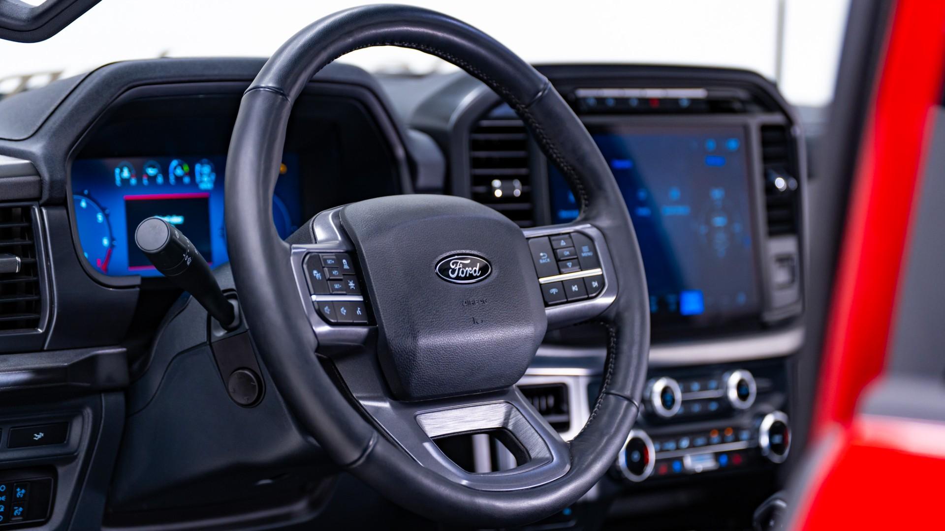 2024 FORD F-150 LARIAT in Red, photo 50 of 55